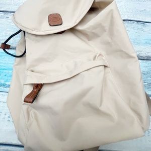 New Bric’s lightweight X-Travel backpack -  Beige